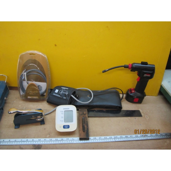 AIR INFLATOR, BLOOD MONITOR, ETC.