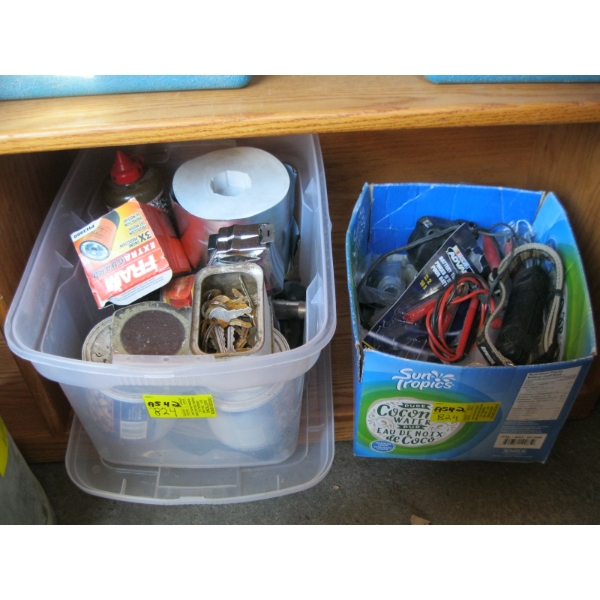 BIN & BOX OF MISC.
