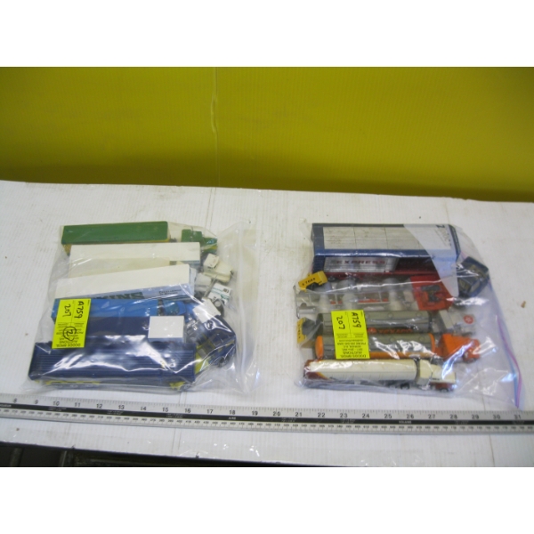 2 BAGS OF SEMI TRUCKS/TRAILERS