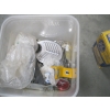 Image 7 : BIN OF ASST. EMBLEMS, LIGHTBULBS, CENTER CAPS, ETC.