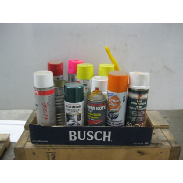 ASST. SPRAY PAINT, ETC.