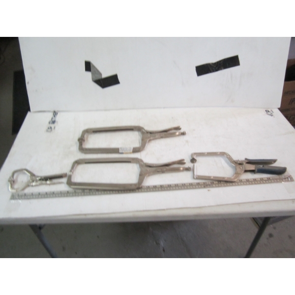 VISE GRIP CLAMPS