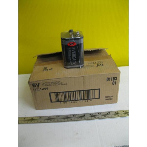 12 - 6V EVEREADY SUPER DUTY BATTERIES