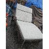 Image 2 : LG. DOUBLE WICKER LIKE PATIO RECLINER