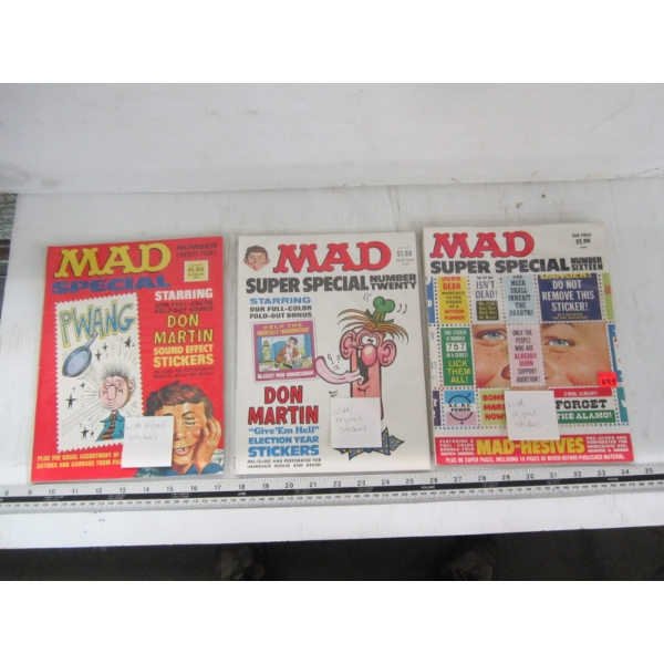 ASST. MAD MAGAZINES