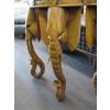 Image 2 : ELEPHANT 1/2 MOON OCCASIONAL TABLE