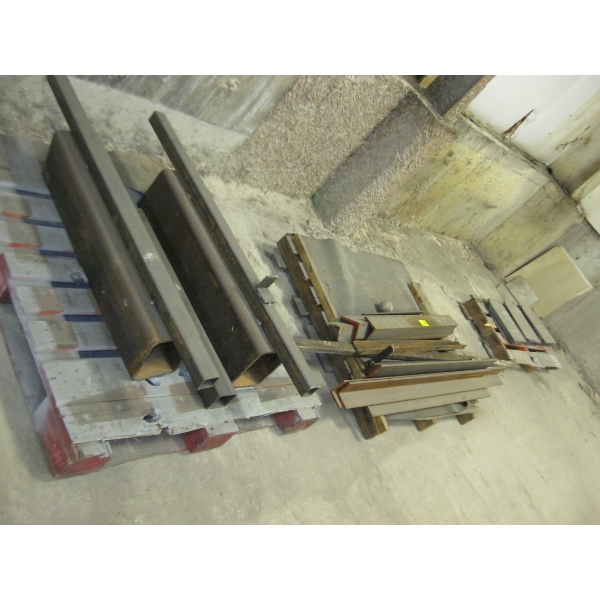 4 PALLETS OF MISC. STEEL