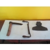 Image 2 : DRAWKNIFE, A FROE & A BROAD AXE HEAD