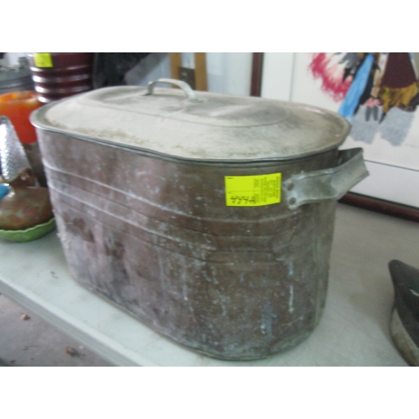 COPPER BOILER W/LID
