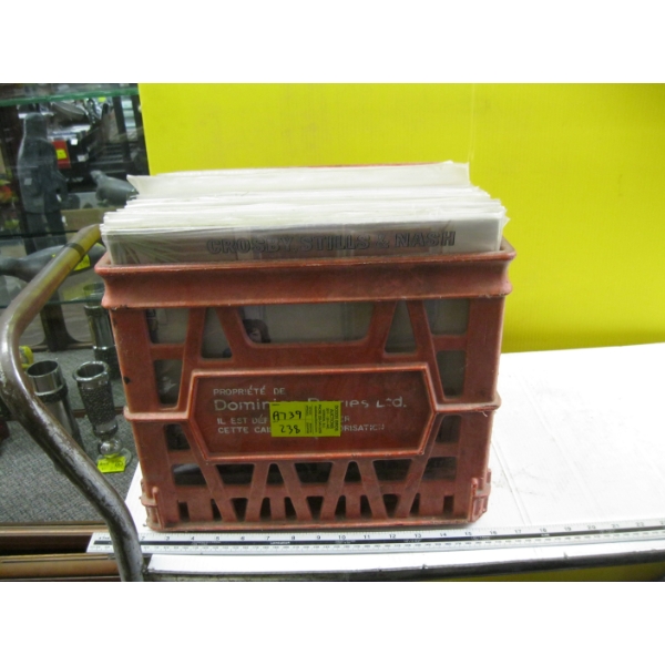 CRATE OF RECORDS