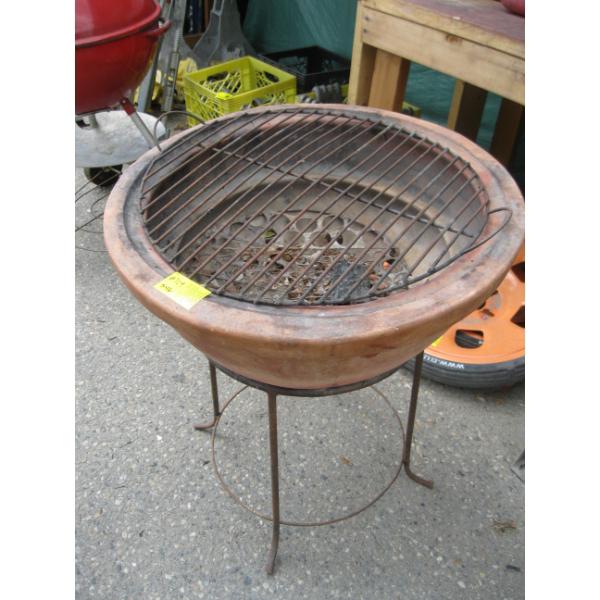 CERAMIC BRIQUETTE BBQ
