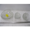 Image 2 : GLASS DESSERT SET W/SMALL DISHES
