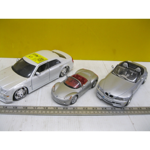 3 DIECAST CARS