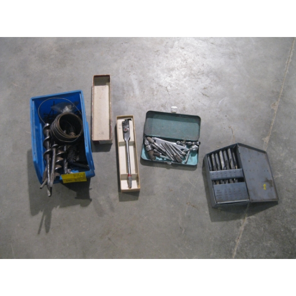 LOT OF ASST'D - DRILL BITS, ADJ. DRILL BIT, ETC.
