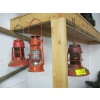 Image 1 : 3 HANGING OIL LANTERNS