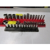 Image 1 : 3/8" DRIVE SNAP ON METRIC DEEP SOCKET SET