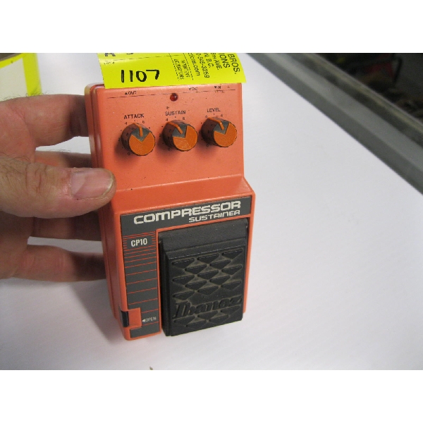 IBANEZ COMPRESSOR SUSTAINER FOOT PEDAL