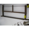 Image 1 : WOOD FRAMED SAW