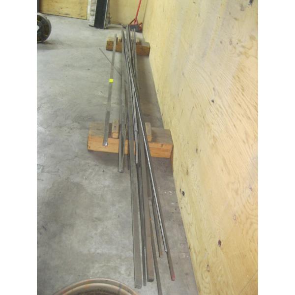SMALLER BOX TUBING & SOLID BAR STEEL