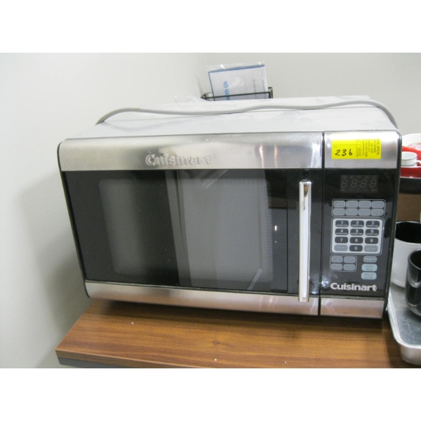 CUISINART STAINLESS STEEL MICROWAVE