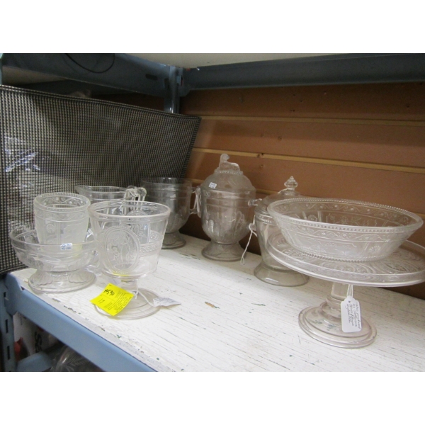 ASST. VINTAGE GLASSWARE