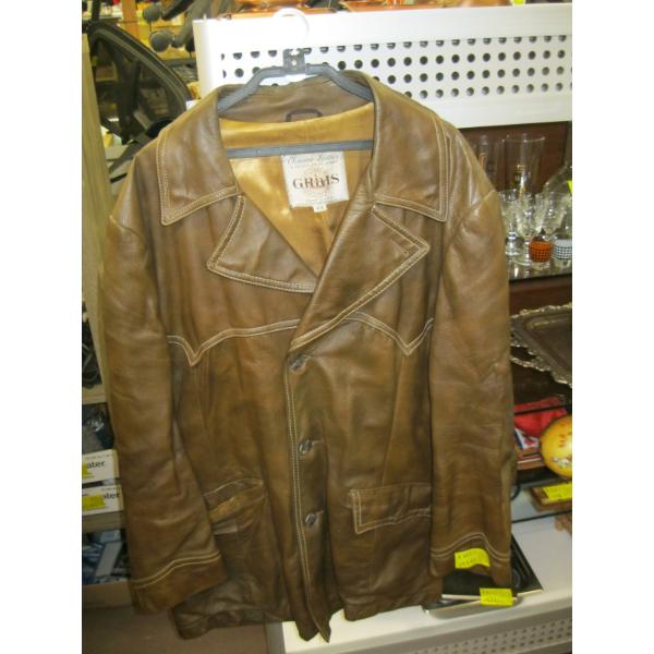 SZ 52 MENs LEATHER JACKET