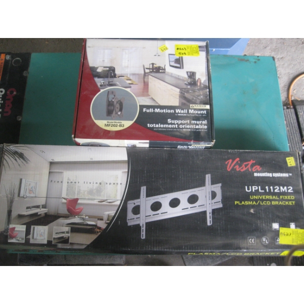 2 WALL MOUNT TV MOUNTS