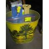 Image 2 : DECORATIVE GARBAGE CAN W/GRILL CLEANER, TANK RINSER & ASST. LOCKS W/KEYS