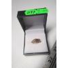 Image 2 : LADIES 10KT RING W/MULTI COLOUR STONES - SZ 5