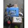 Image 2 : BIN OF MISC. TACKLEBOX, LG. VALVE, TRAILER LOCK, PIPE THREADER