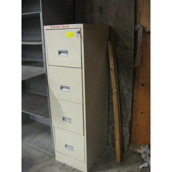 4 DRAWER FILE CABINET