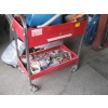 Image 1 : MECHANIC'S 2 TIER CART W/DRAWER ON CASTORS