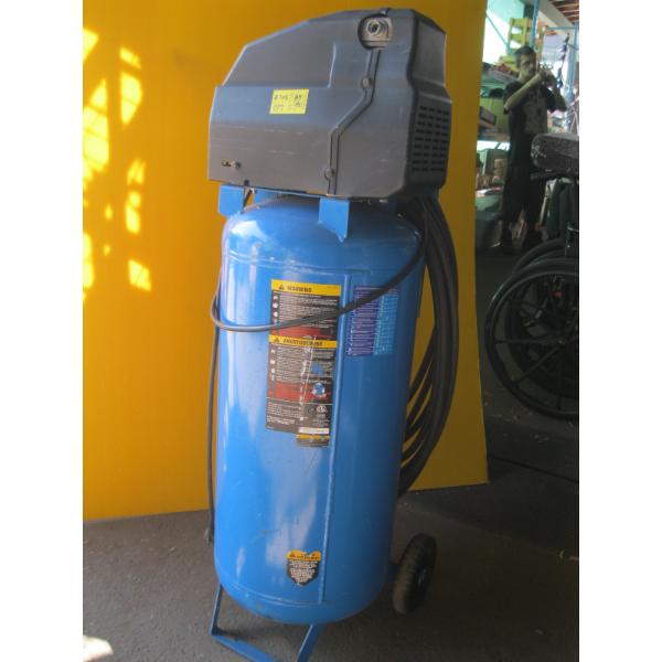 "AS IS" UPRIGHT BLUE COMPRESSOR