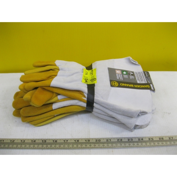 4 PAIR OF SZ 2XL LEATHER WELDING GLOVES