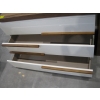 Image 4 : 3 DRAWER DRESSER W/SLIDING TOP DESK END