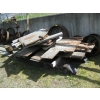 Image 1 : LG. HEAVY METAL BOILER FRONT ON WOODEN DRAG CART