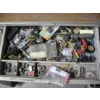 Image 3 : METAL DESK W/CONTENTS