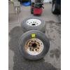 Image 4 : SET OF 4 ST225/75R15 TRAILER TIRES ON RIMS