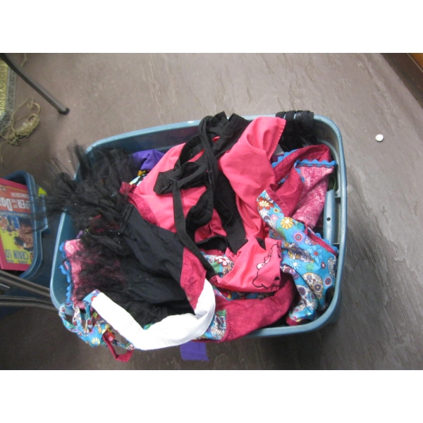 BIN OF ASST. APRONS