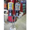 Image 1 : DUAL HEADED CANDY MACHINE W/TOYS & MARBLES