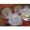 Image 2 : VINTAGE GLASS SERVING TRAYS & DISHES