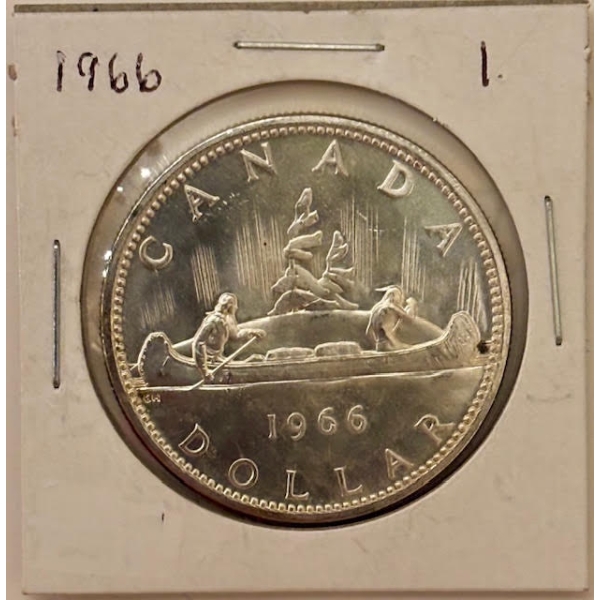 1966 $1 CDN COIN