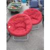 Image 1 : PAIR OF FOLDING PATIO TUB CHAIRS
