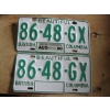 Image 1 : PAIR OF BC LICENCE PLATES