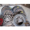 Image 1 : WOODEN SPOKED RIMS - SOME W/TIRES