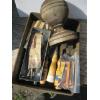 Image 1 : TRAY OF MISC. CHISELS, CARVING TOOLS, DRILL BITS, ETC.