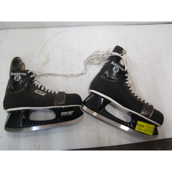 PAIR OF BAUER SUPREME SKATES, SZ?