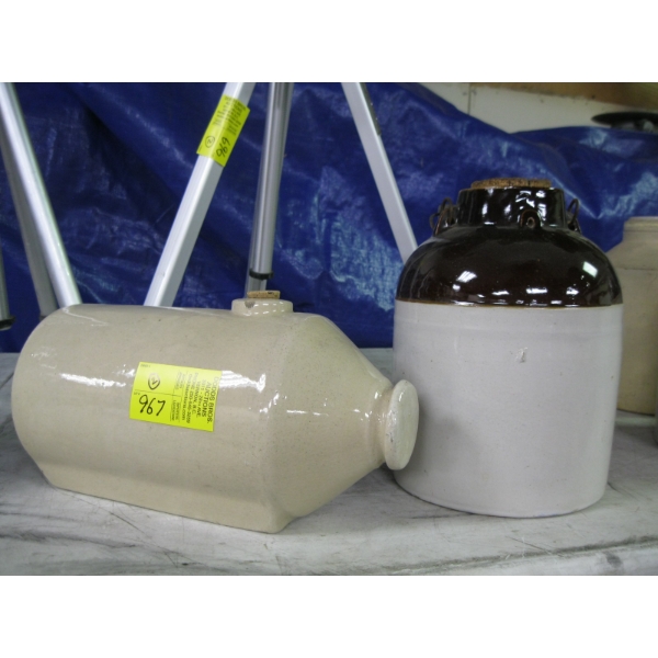 2 CROCKERY CONTAINERS