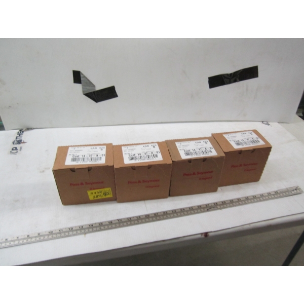4 BOXES OF DUAL LIGHT SWITCH COVERS