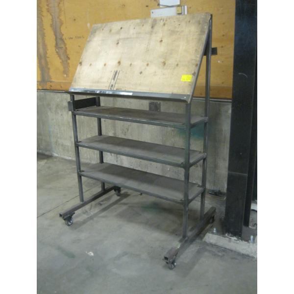 PLANS CART ON CASTORS